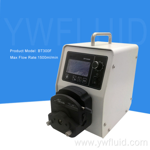 medical dosing pump with AC motor